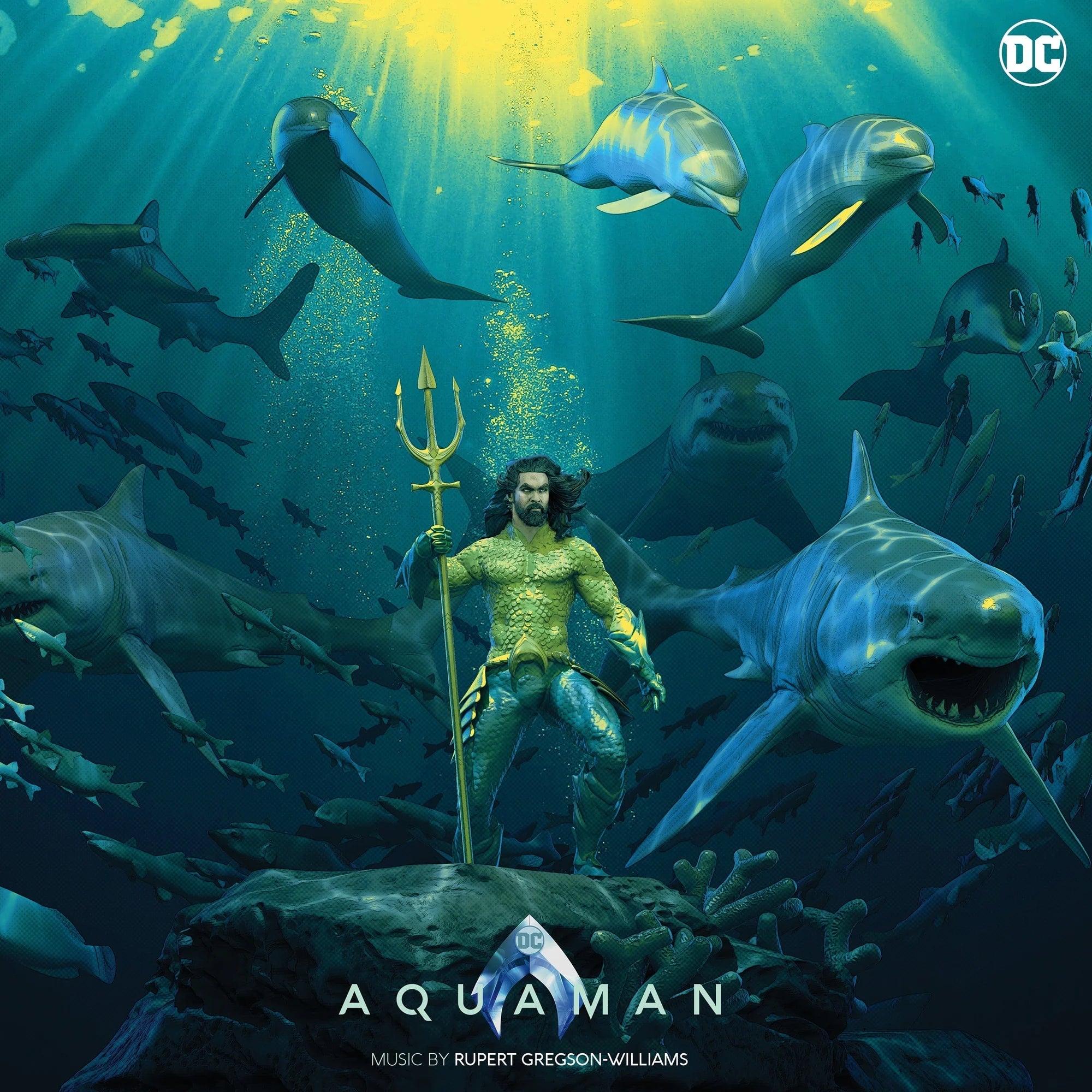 Aquaman (Original Motion Picture Soundtrack) (Splatter Color Vinyl 2 LP) Deluxe Edition