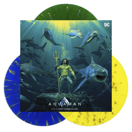 Aquaman (Original Motion Picture Soundtrack) (Splatter Color Vinyl 2 LP) Deluxe Edition