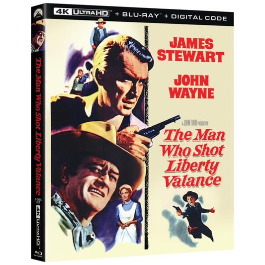 Человек, который застрелил Либерти Вэланса (1962) (англ. язык) (4K UHD Blu-ray)
