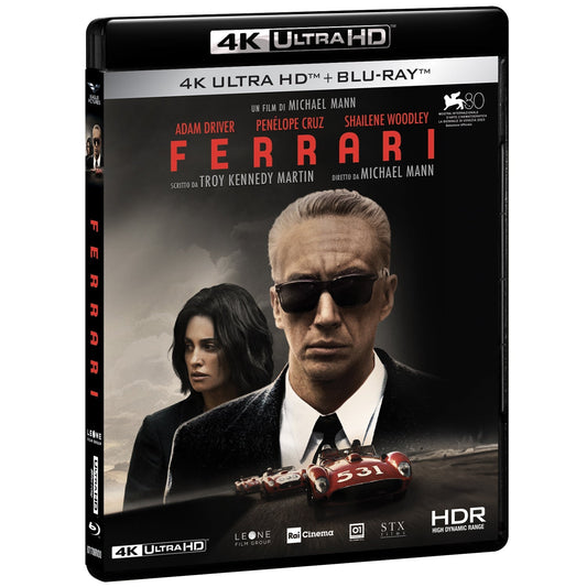 Феррари (2023) (англ. язык) (4K UHD + Blu-ray)