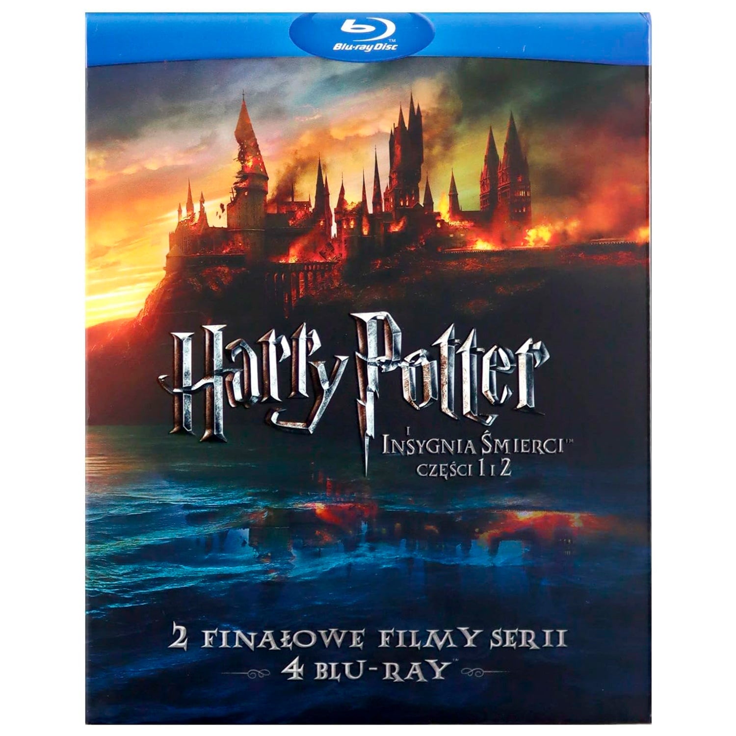 Гарри Поттер и Дары Смерти: Часть I + II (4 Blu-ray)