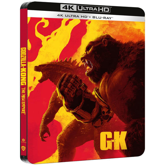 Годзилла и Конг: Новая империя (2024) (англ. язык) (4K UHD + Blu-ray) Steelbook