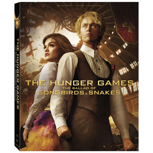 Голодные игры: Баллада о змеях и певчих птицах (2023) (англ. язык) (Blu-ray + DVD)