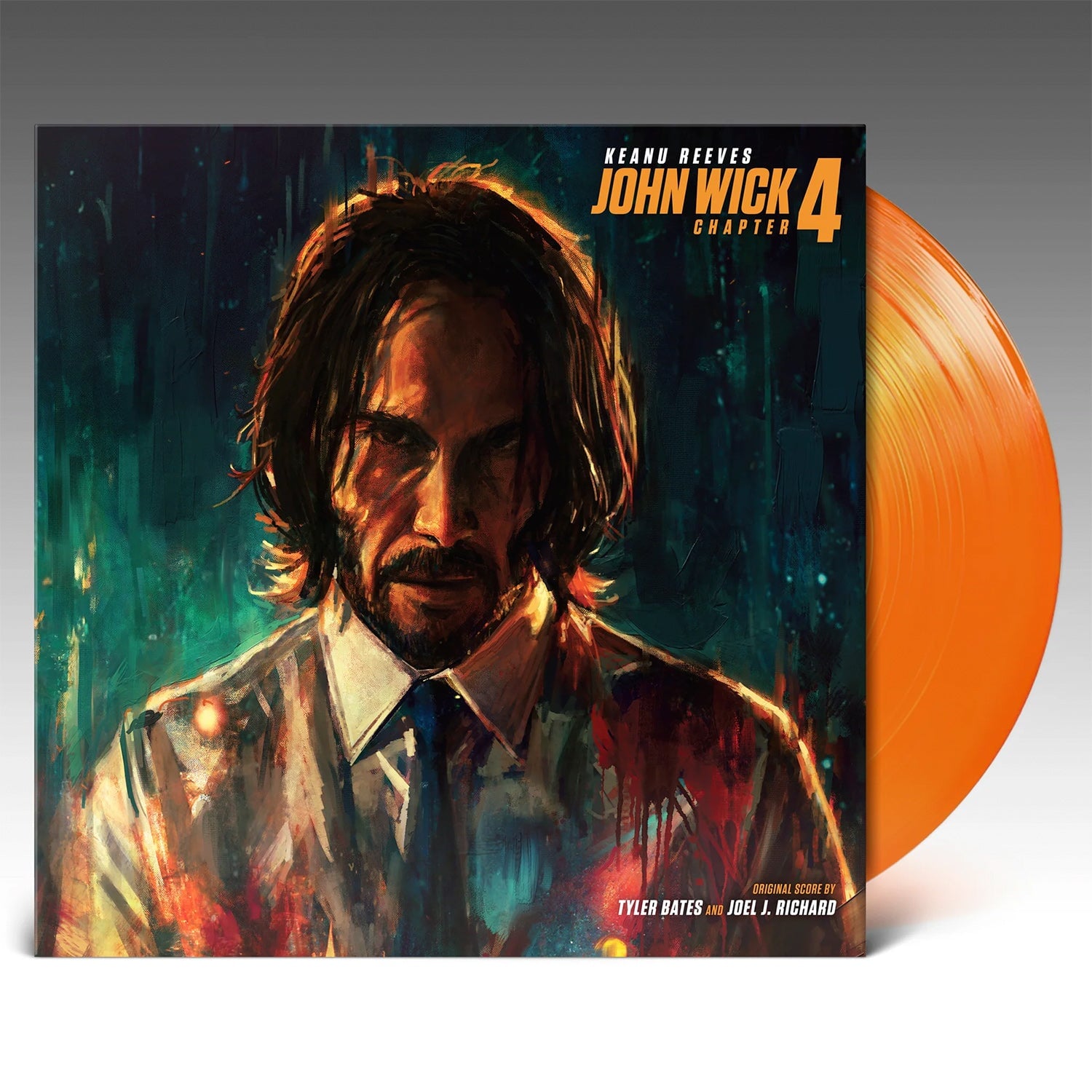 John Wick Chapter 4 (Original Score) (Transparent Orange Vinyl 2 LP)