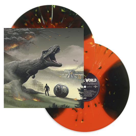 Jurassic World: Fallen Kingdom (Original Motion Picture Soundtrack) (Indo-Raptor Orange Stripe Vinyl 2 LP)