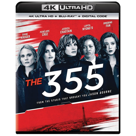Код 355 (2022) (англ. язык) (4K UHD + Blu-ray)