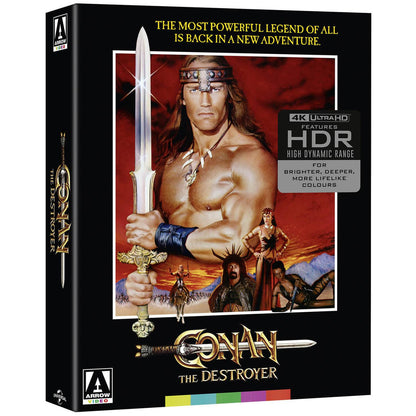 Конан-разрушитель (1984) (англ. язык) (4K UHD Blu-ray) Limited Edition