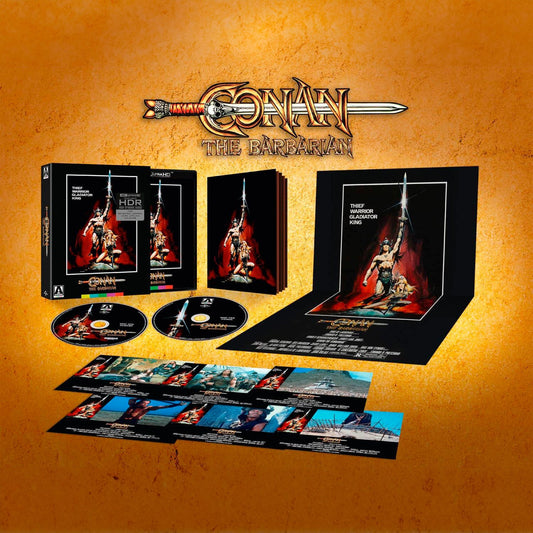 Конан-варвар (1982)[Расширенная & Театральная версии] (англ. язык) (4K UHD + Blu-ray) Limited Edition