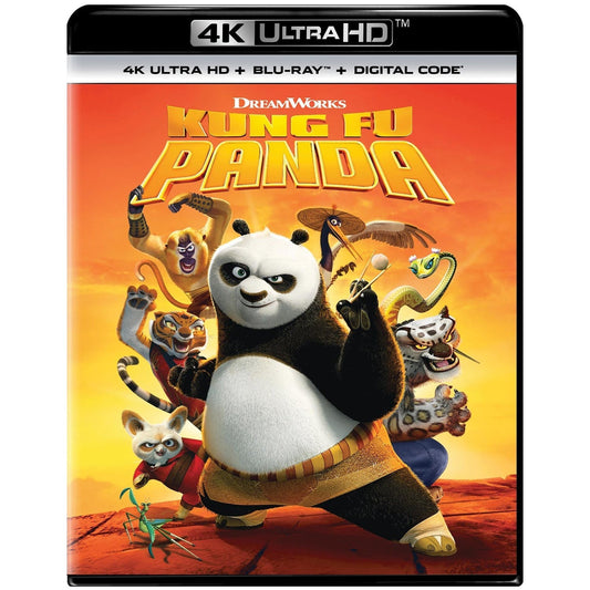 Кунг-фу Панда (2008) (англ. язык) (4K UHD + Blu-ray)