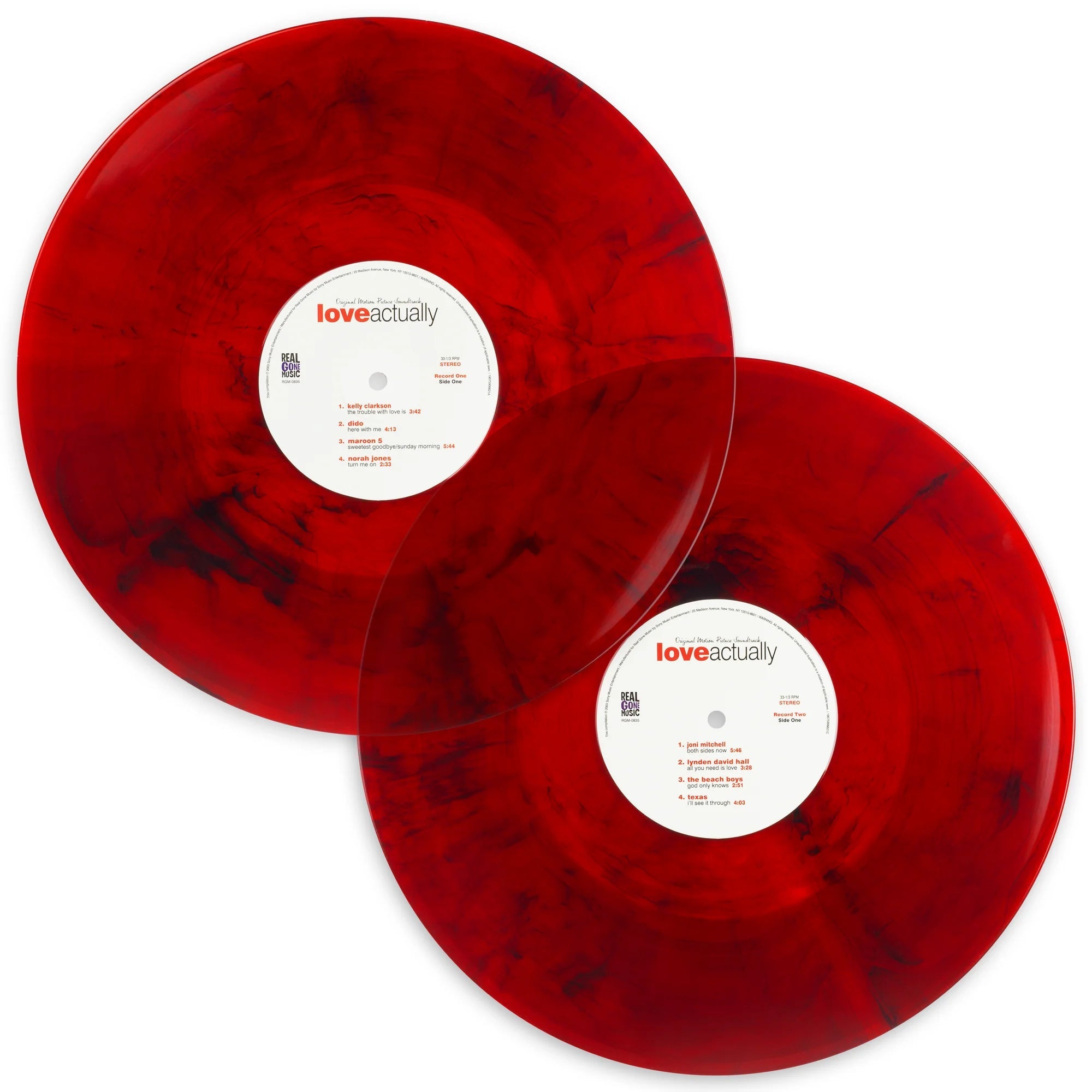 Love Actually (Original Motion Picture Soundtrack) (Exclusive Red Smoke Vinyl 2LP)