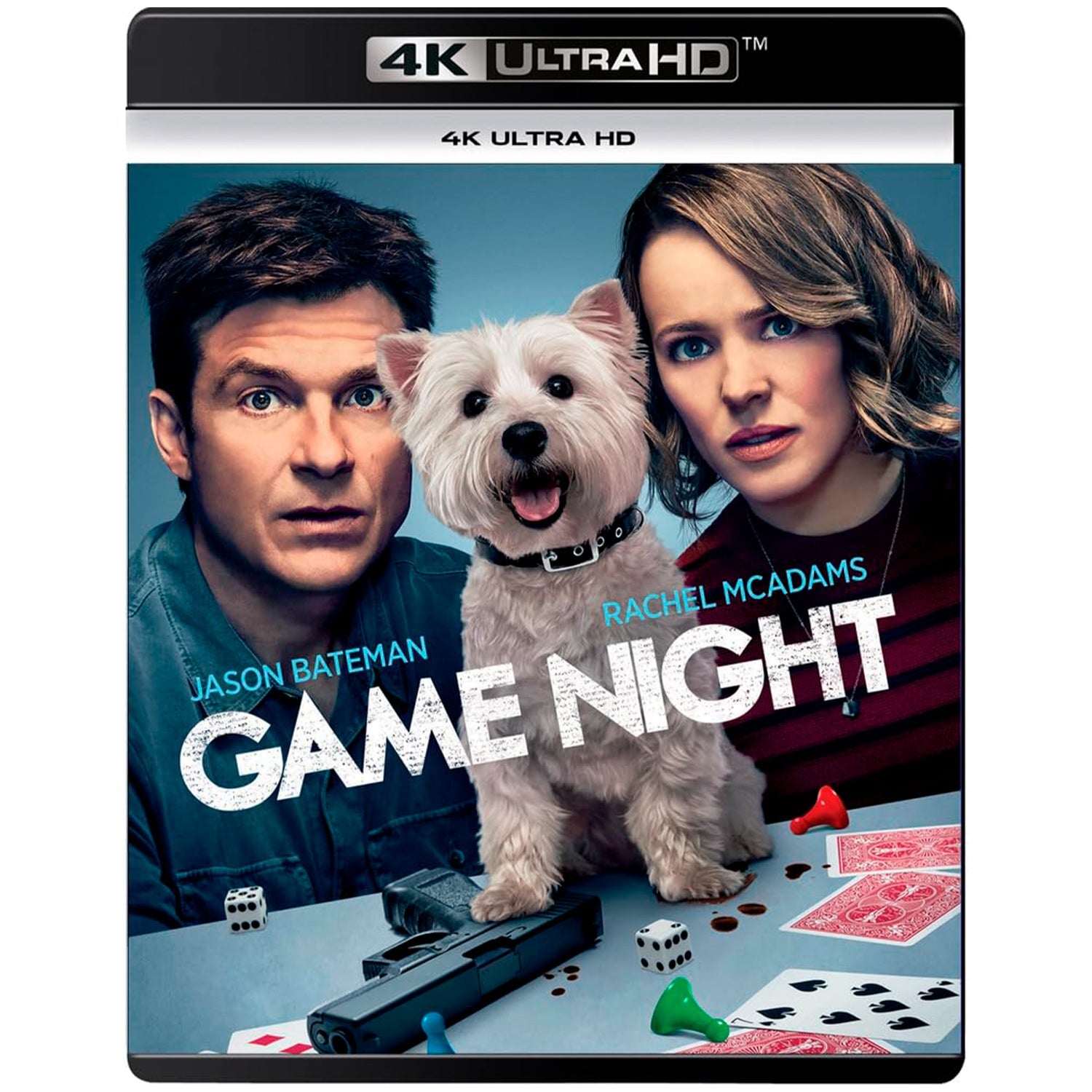 Ночные игры (2018) (англ. язык) (4K UHD Blu-ray) (Game Night)