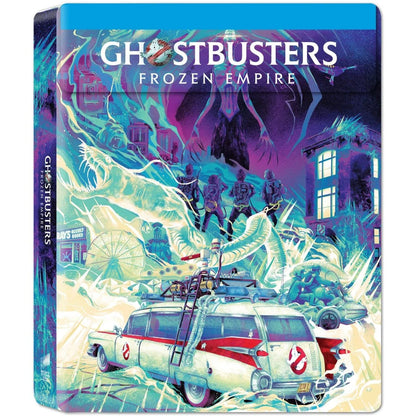 Охотники за привидениями: Леденящий ужас (2024) (англ. язык) (4K UHD + Blu-ray) Steelbook