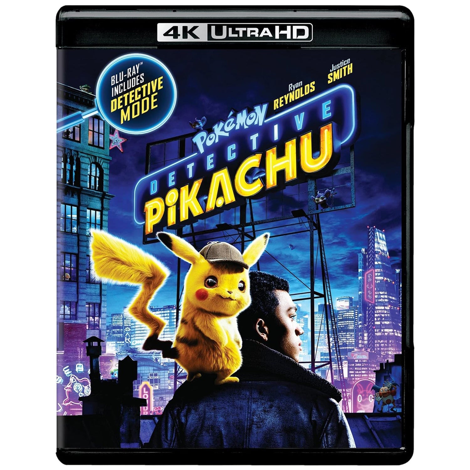 Покемон. Детектив Пикачу (4K UHD + Blu-ray) (Pokemon Detective Pikachu)