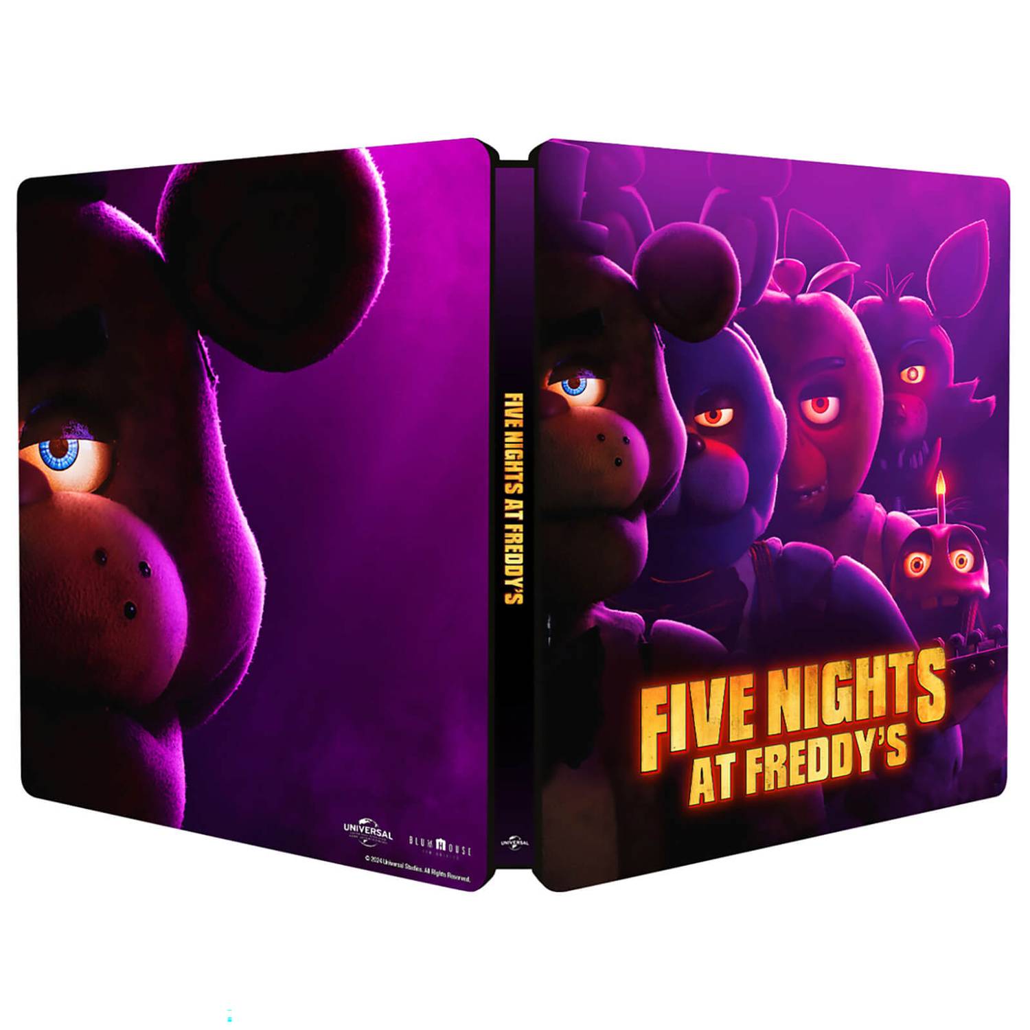 Пять ночей с Фредди (2023) (англ. язык) (4K UHD Blu-ray) Steelbook