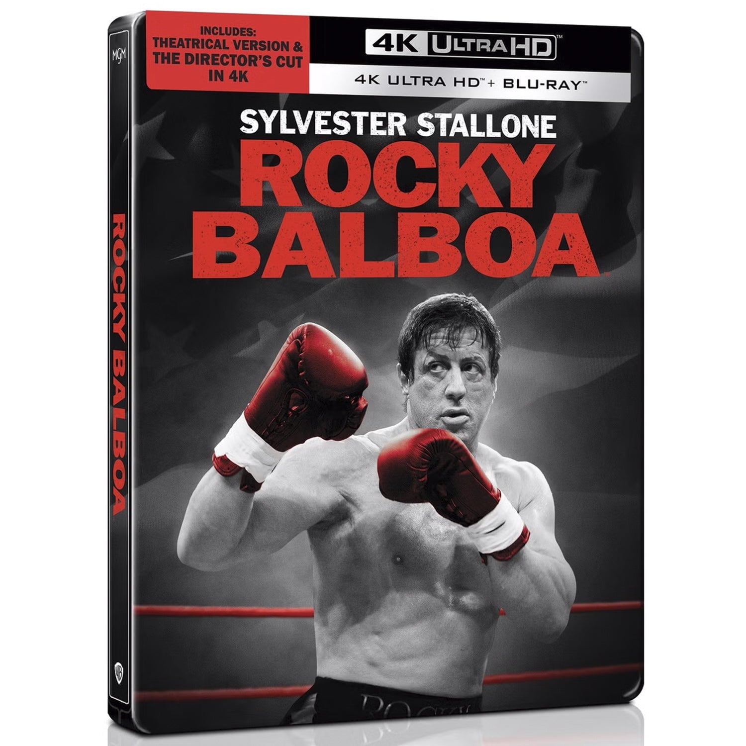 Рокки Бальбоа (2006) (англ. язык) (4K UHD + Blu-ray) Steelbook (Rocky  Balboa)