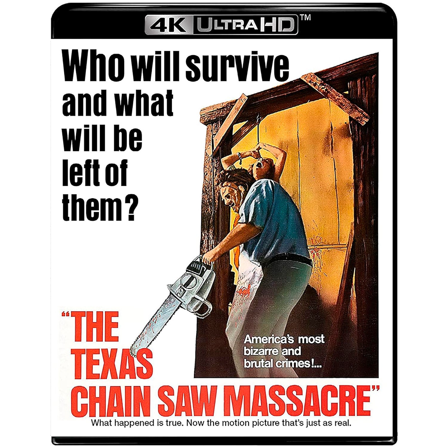 Техасская резня бензопилой (1974) (англ. язык) (4K UHD + Blu-ray)