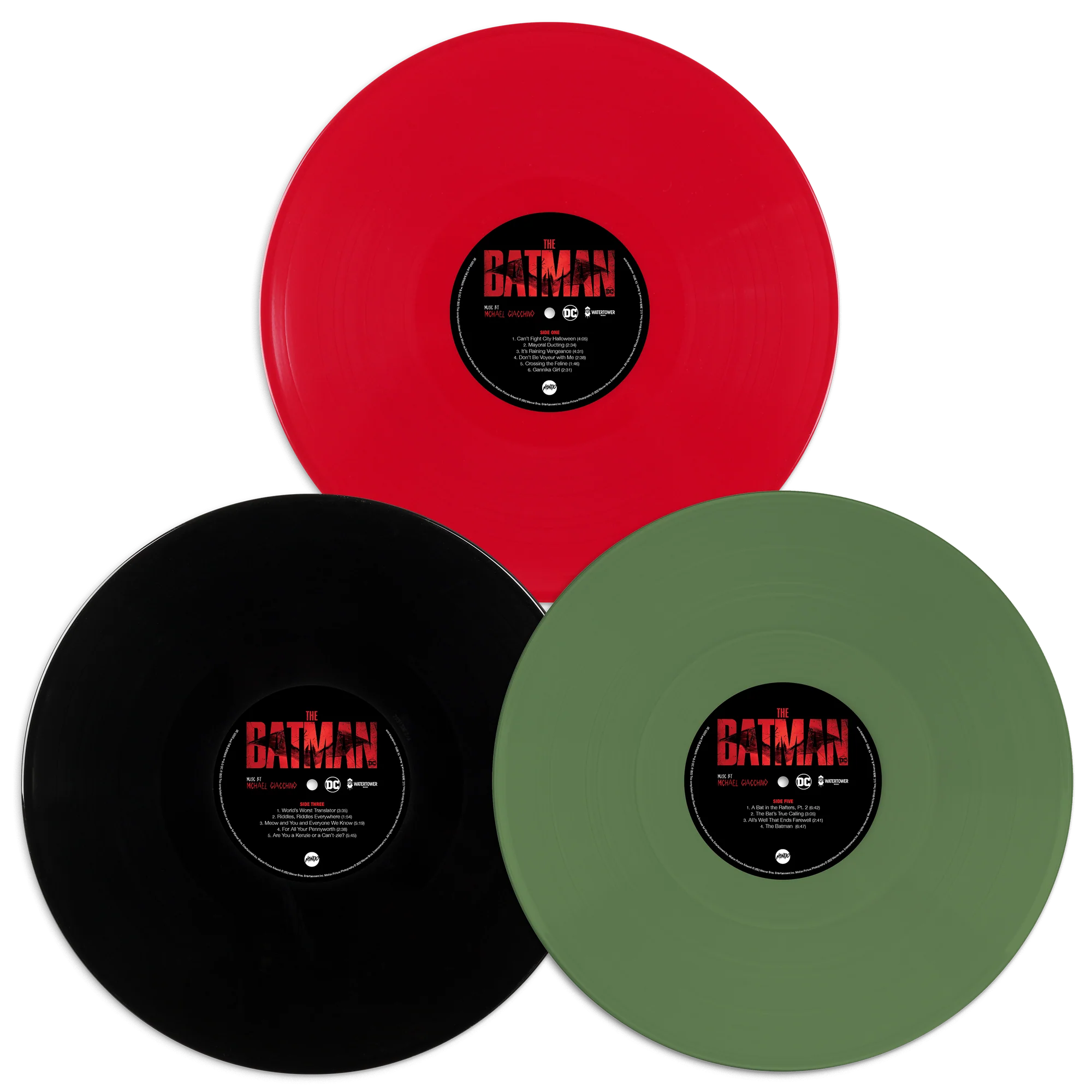 The Batman (Original Motion Picture Soundtrack) (Solid Color Vinyl 3 LP)
