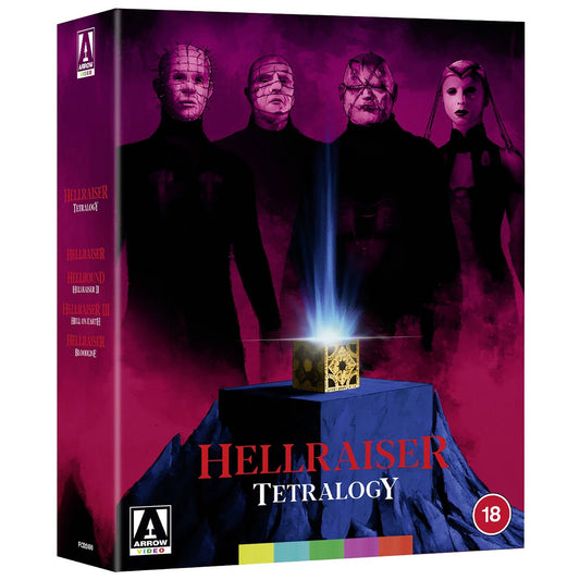 Восставший из ада: Тетралогия (1987-1996) (англ. язык) (4 Blu-ray)