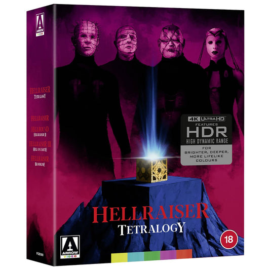 Восставший из ада: Тетралогия (1987-1996) (англ. язык) (4K UHD Blu-ray)