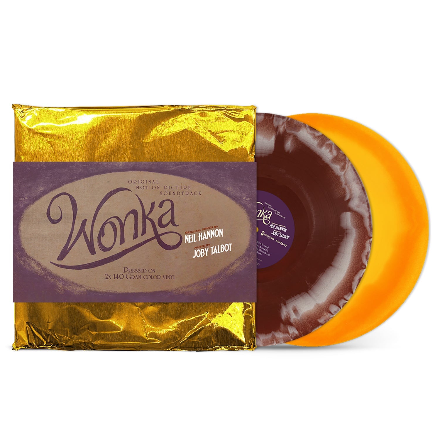 Wonka Original Motion Picture Soundtrack Exclusive Orange With Yell