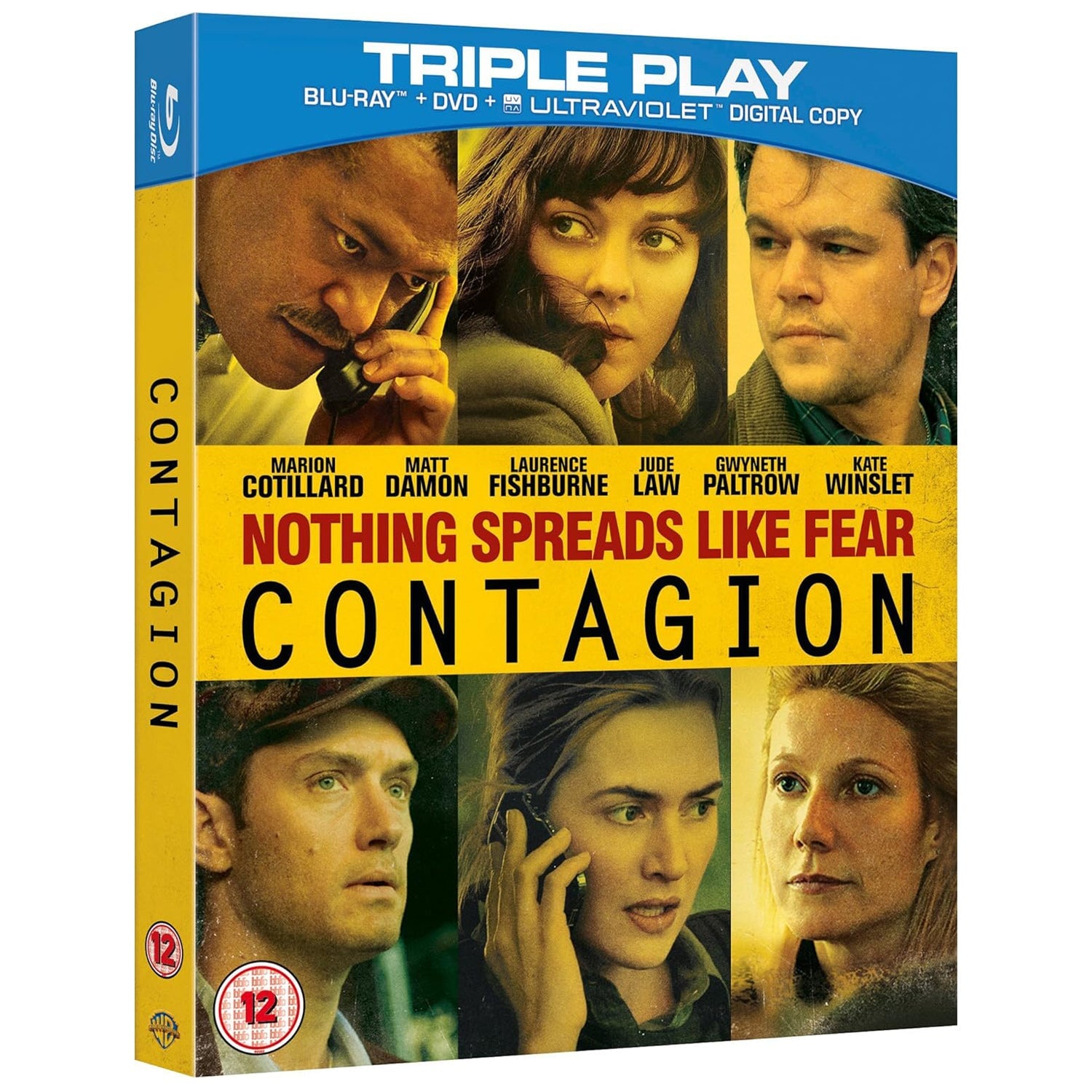 Contagion 2011 Blu ray DVD Bluraymania