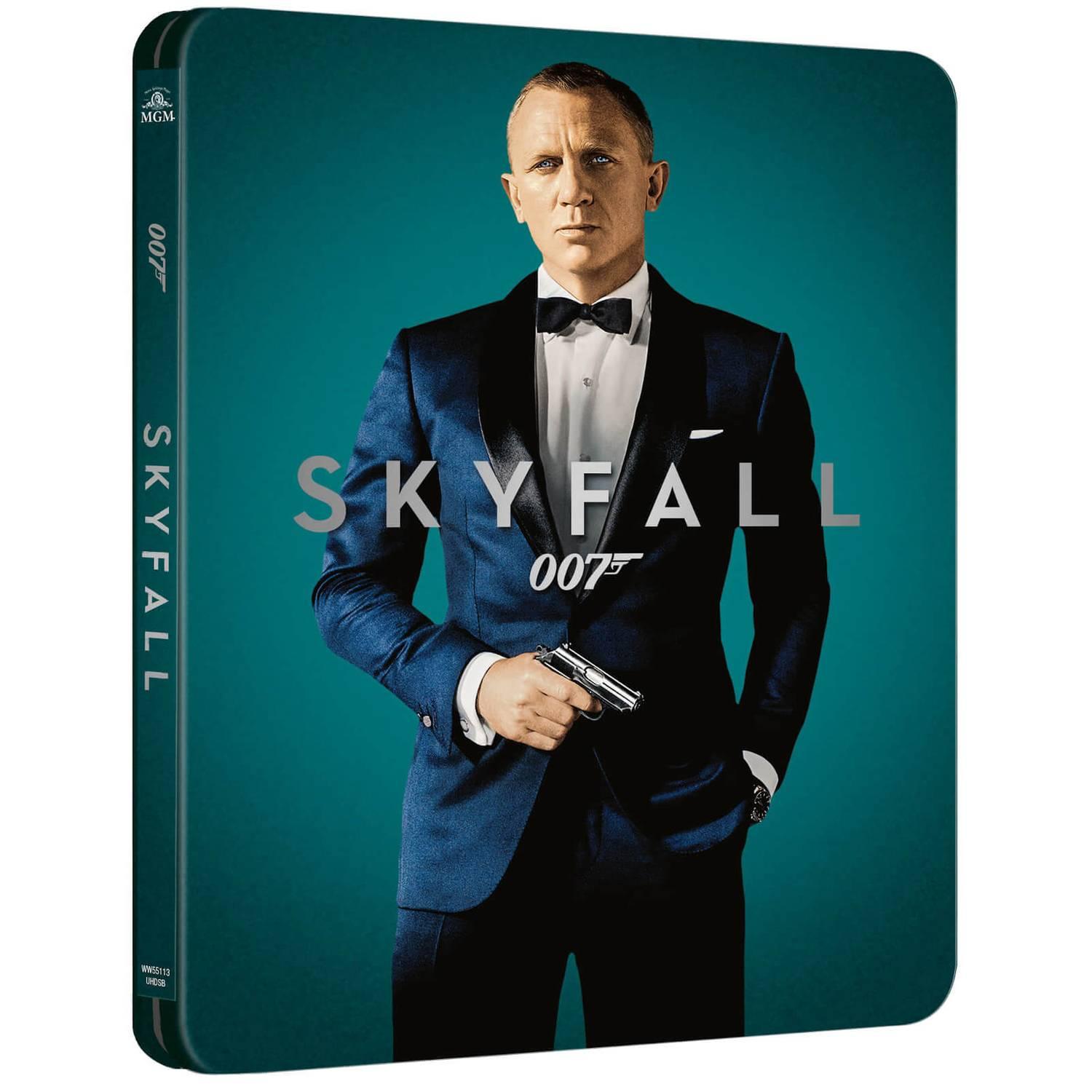 007: Координаты «Скайфолл» (англ. язык) (4K UHD + Blu-ray) Steelbook  (Skyfall)