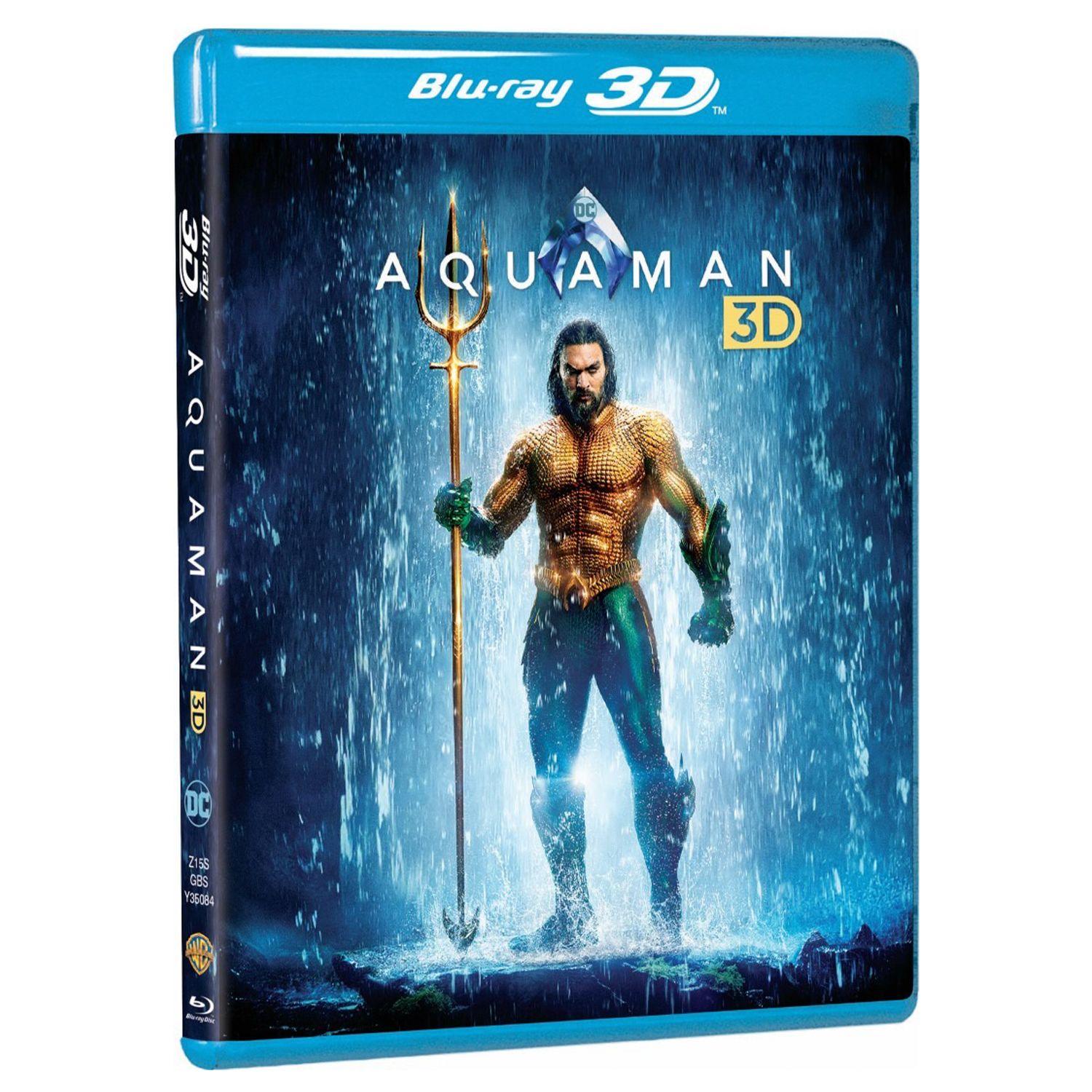 Аквамен 3D + 2D (2 Blu-ray) (Aquaman)