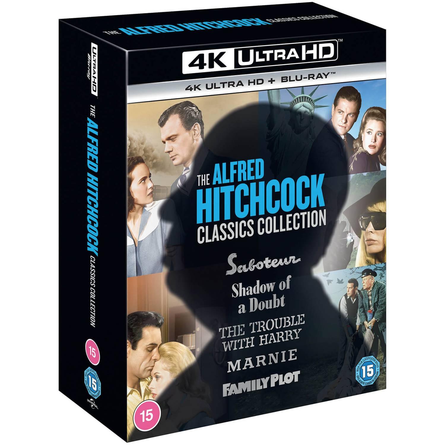 Альфред Хичкок Классическая коллекция ч 2 русск яз на Blu Ray 4k