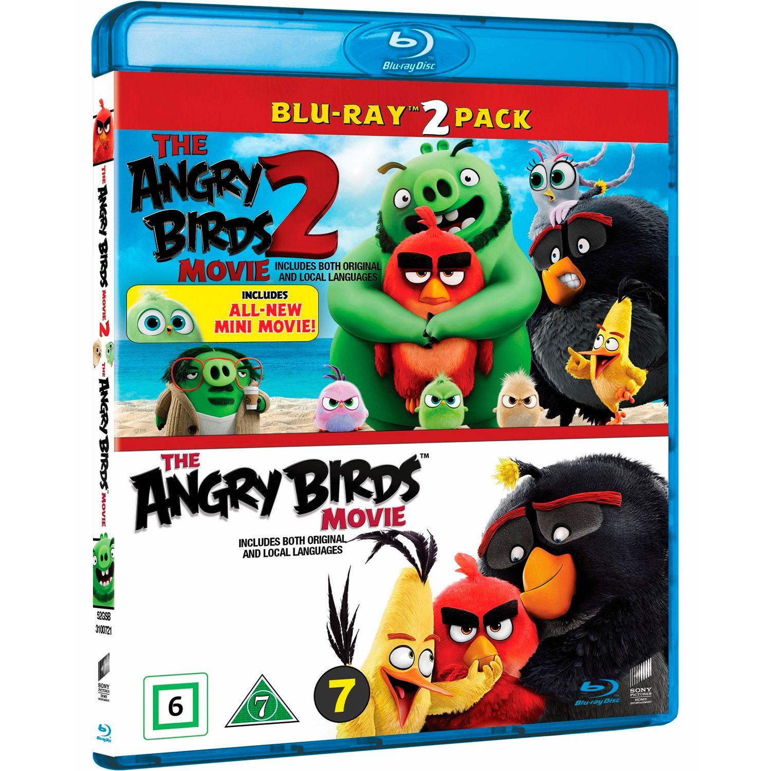 Angry Birds в кино 1 + 2 (2 Blu-ray)
