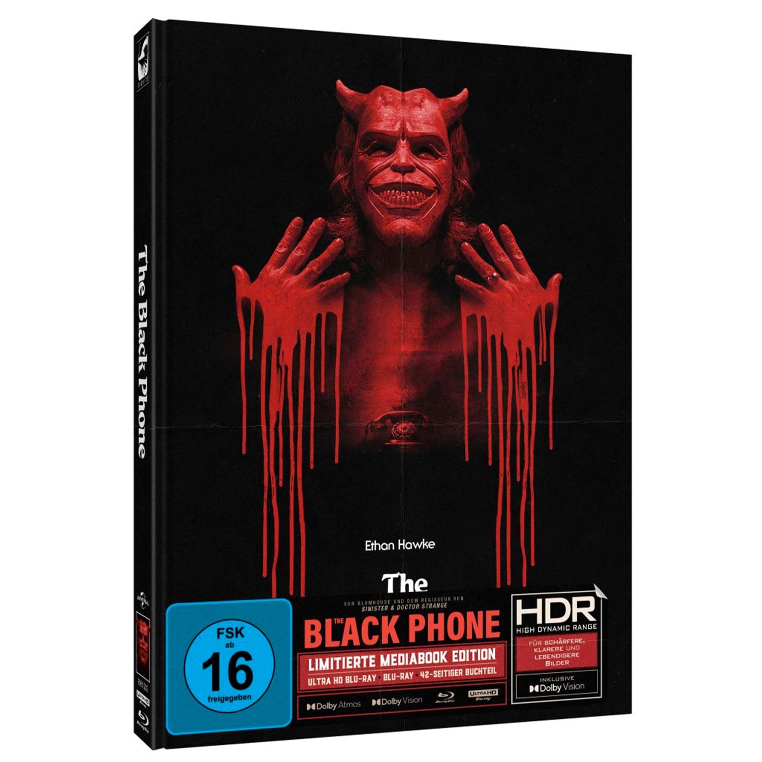 The Black Phone (2021) (4K UHD + Blu-ray) Mediabook Cover A