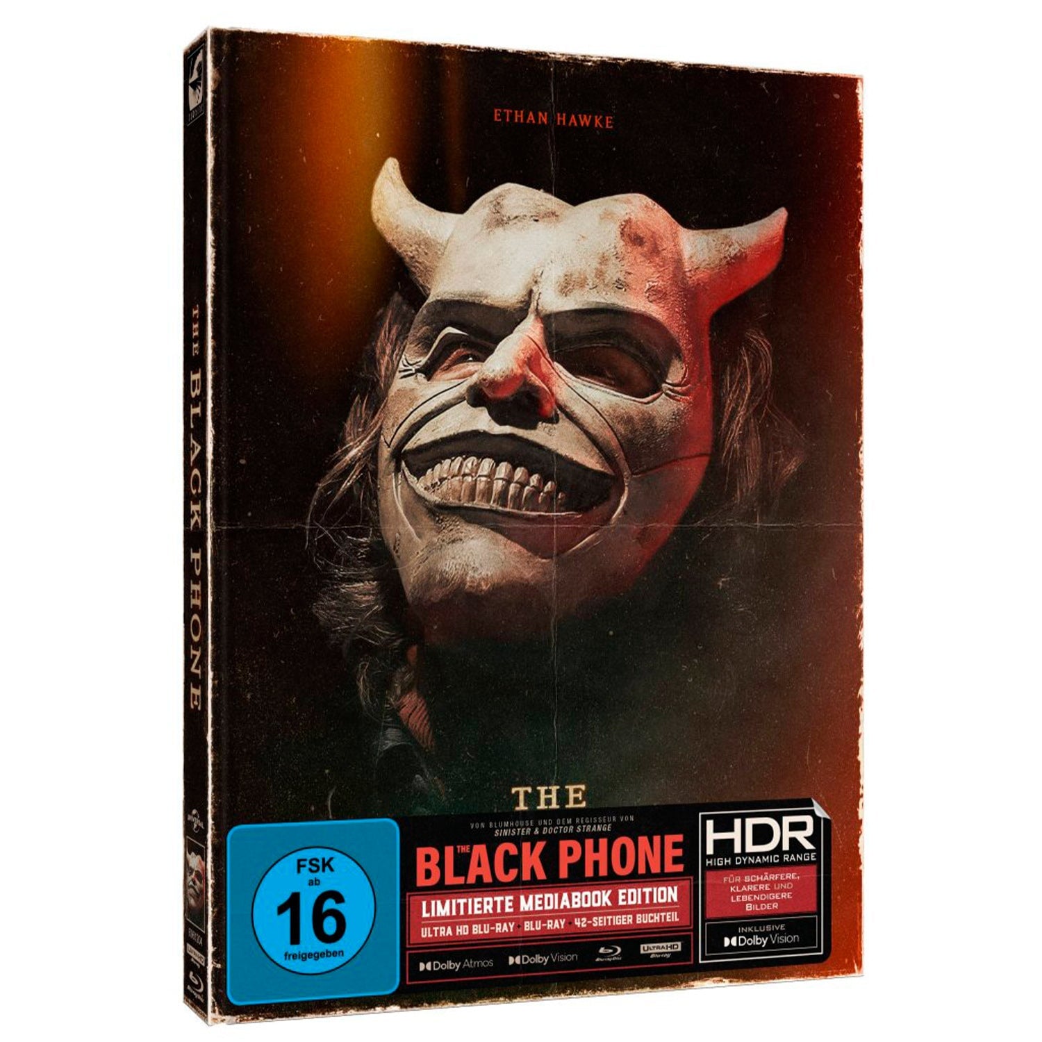 Чёрный телефон (2021) (англ. язык) (4K UHD + Blu-ray) Mediabook Cover C  (The Black Phone)