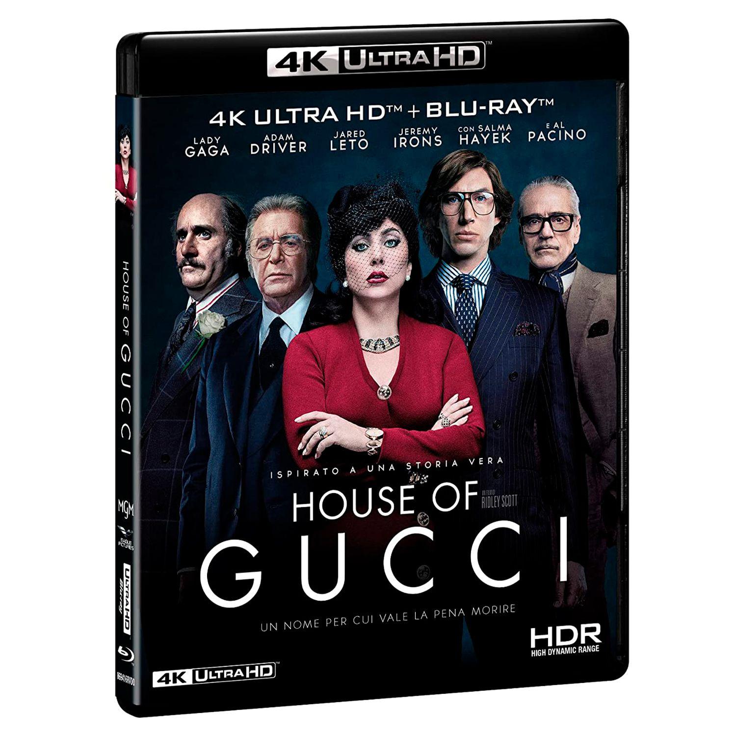 Дом Gucci (2021) (англ. язык) (4K UHD + Blu-ray) (House of Gucci)