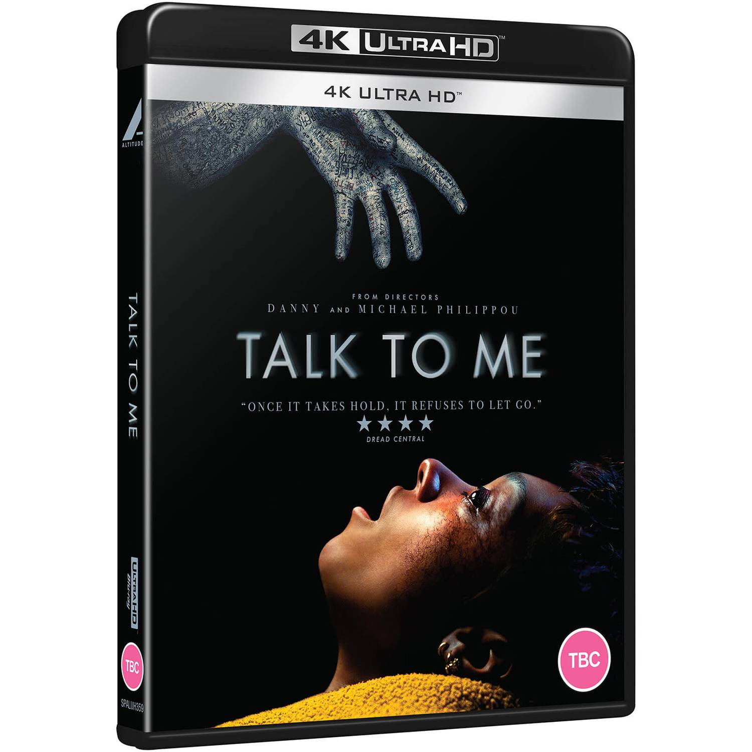 Два, три, демон, приди! (2022) (англ. язык) (4K UHD Blu-ray) (Talk to Me)