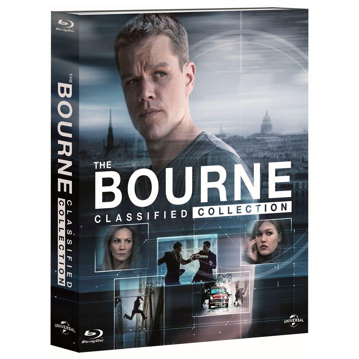 Джейсон Борн. Полная коллекция (5 Blu-ray) DigiPack (The Bourne Identity /  The Bourne Supremacy / The Bourne Ultimatum / The Bourne Legacy / Jason  Bourne)