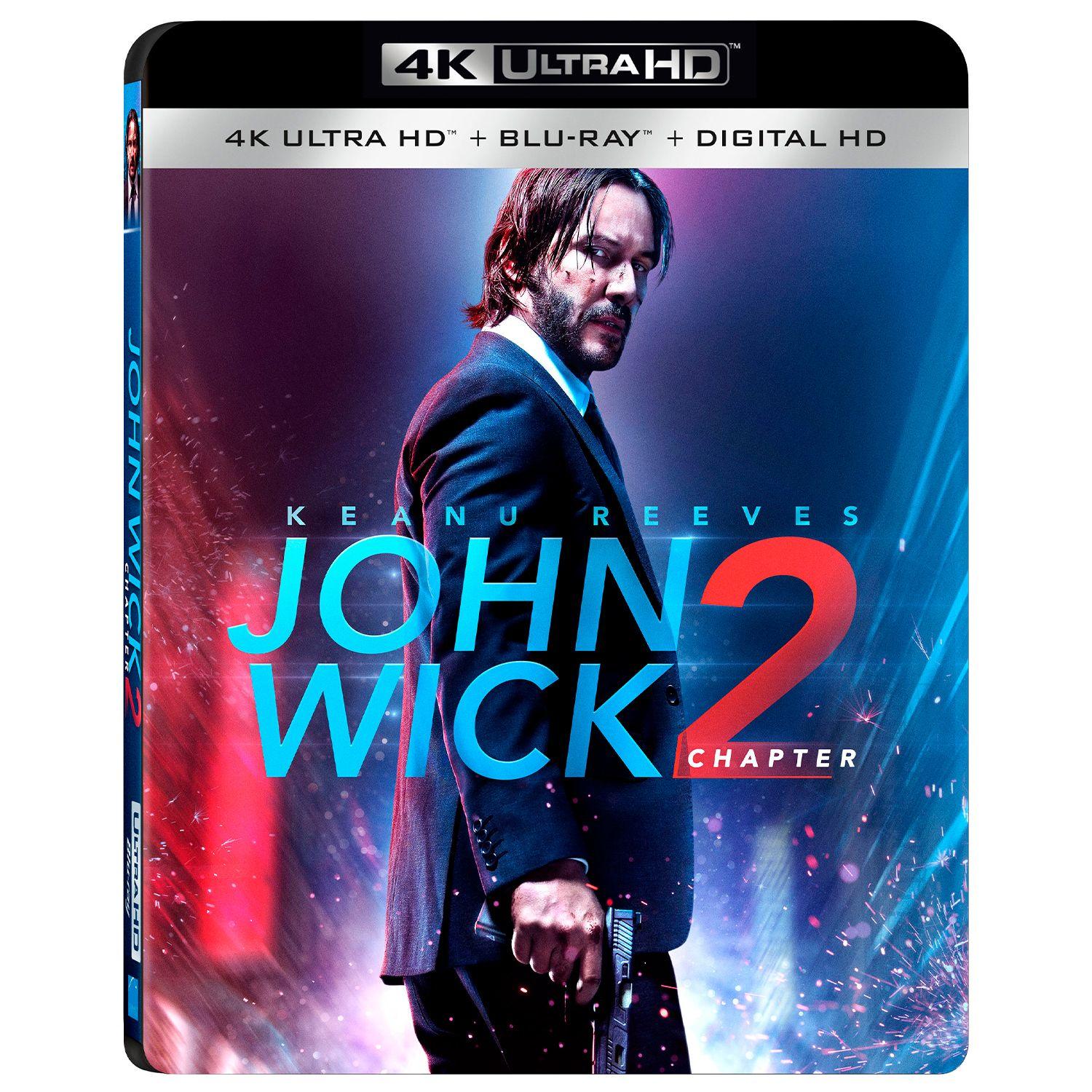 Джон Уик 2 (англ. язык) (4K UHD + Blu-ray) (John Wick: Chapter 2)