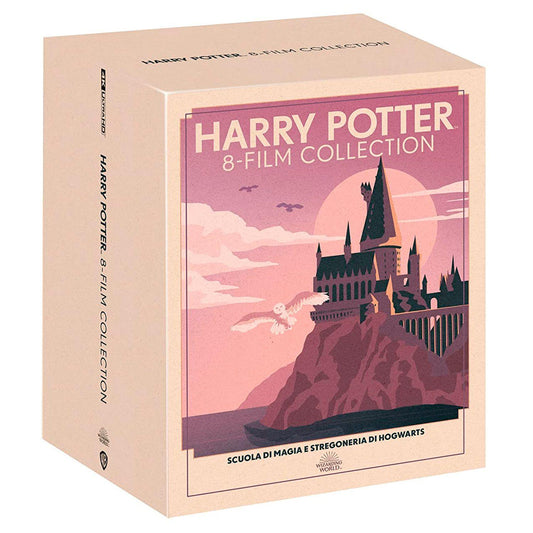 Гарри Поттер: Полная Коллекция (англ. язык) (4K UHD + Blu-ray) TRAVEL ART EDITION
