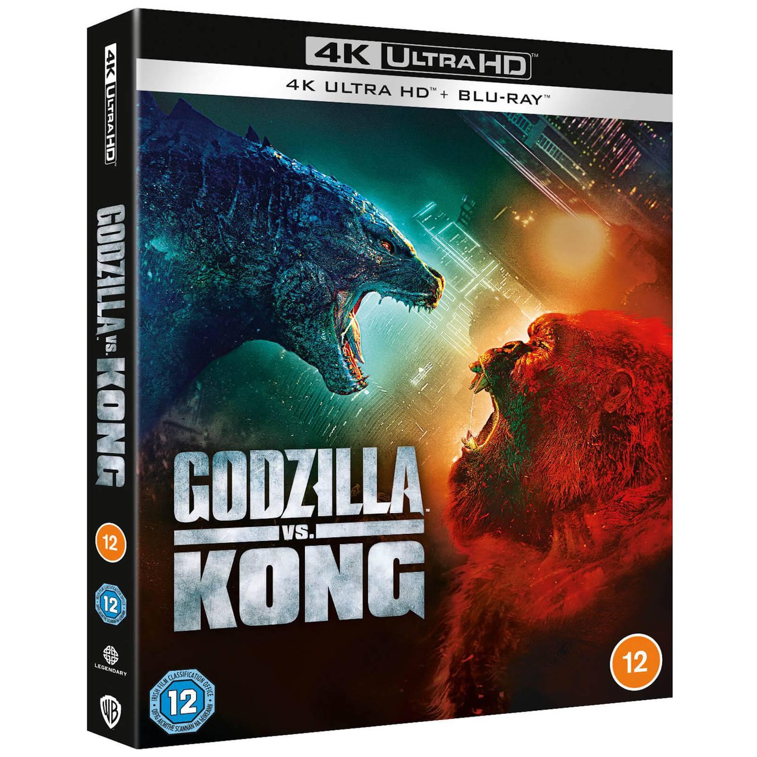 Годзилла против Конга (2021) (англ. язык) (4K UHD + Blu-ray) (Godzilla vs.  Kong)