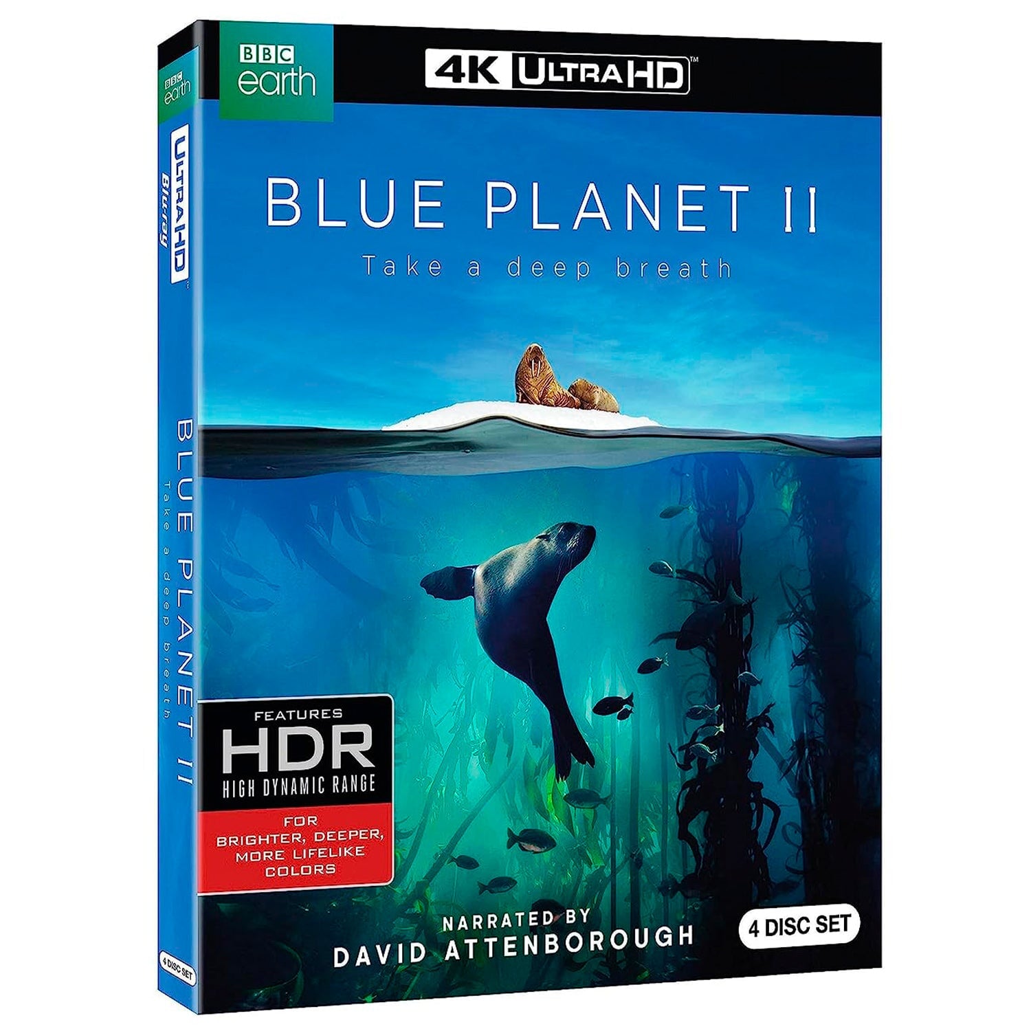 Голубая планета 2 (2017) (англ. язык) (4K UHD + Blu-ray) (Blue Planet II) –  Bluraymania