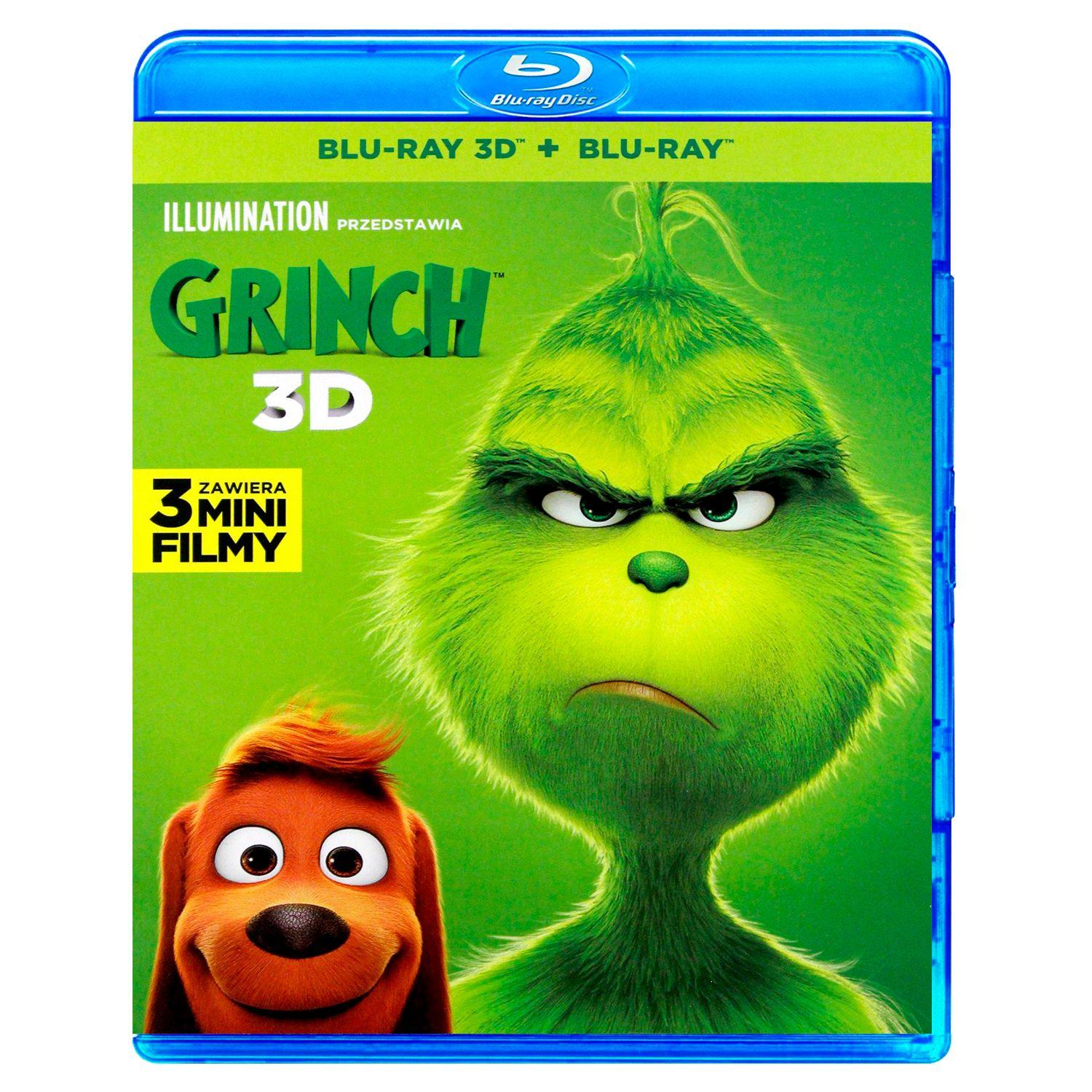 Гринч 3D + 2D (2 Blu-ray) (The Grinch)