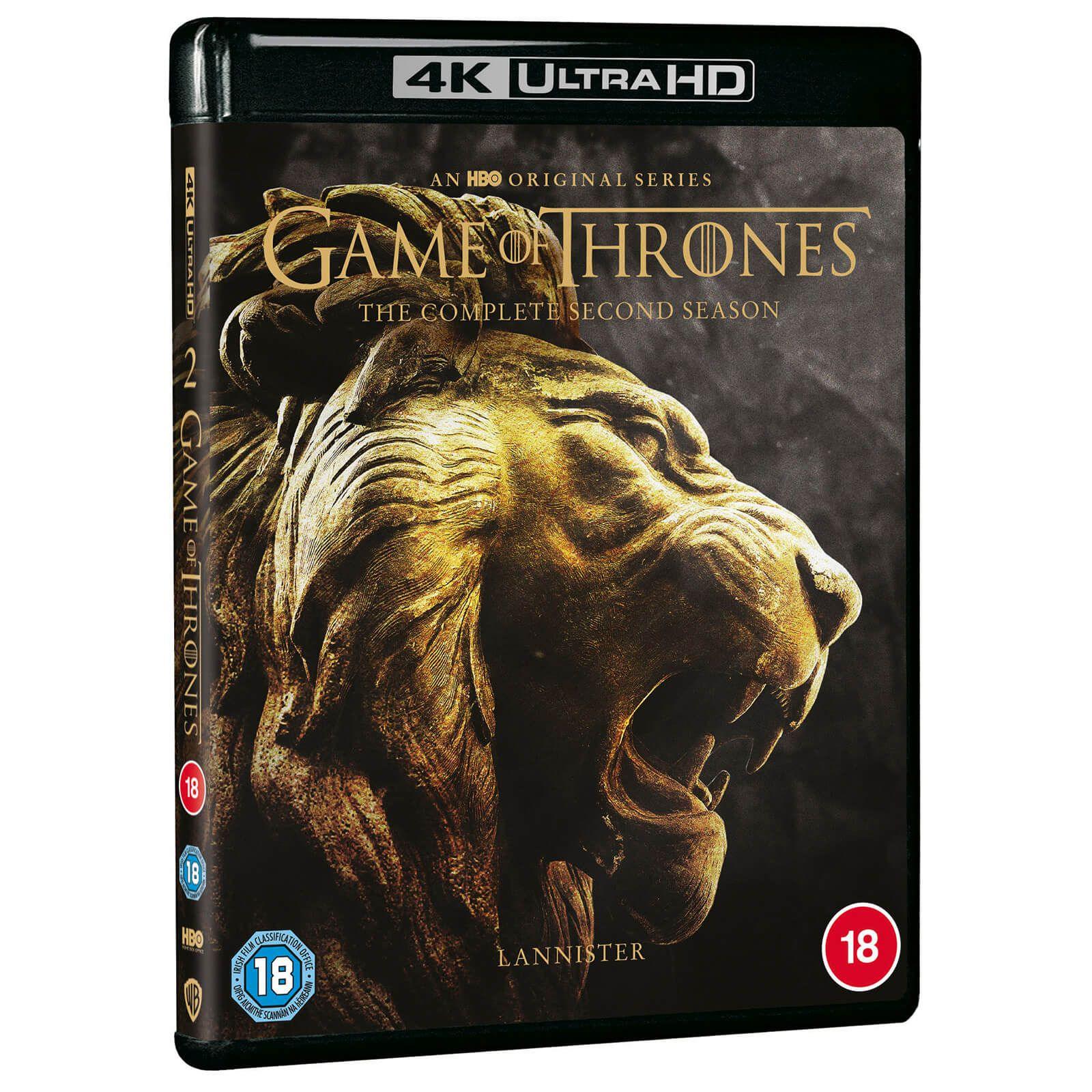 Игра престолов. Сезон 2 (4K UHD Blu-ray) (Game of Thrones. Season 2)