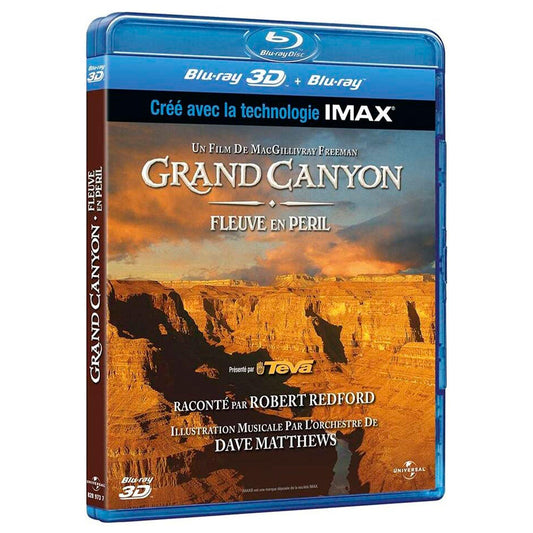 IMAX: Приключение в Большом каньоне: Река в опасности 3D [3D/2D] (Blu-ray)