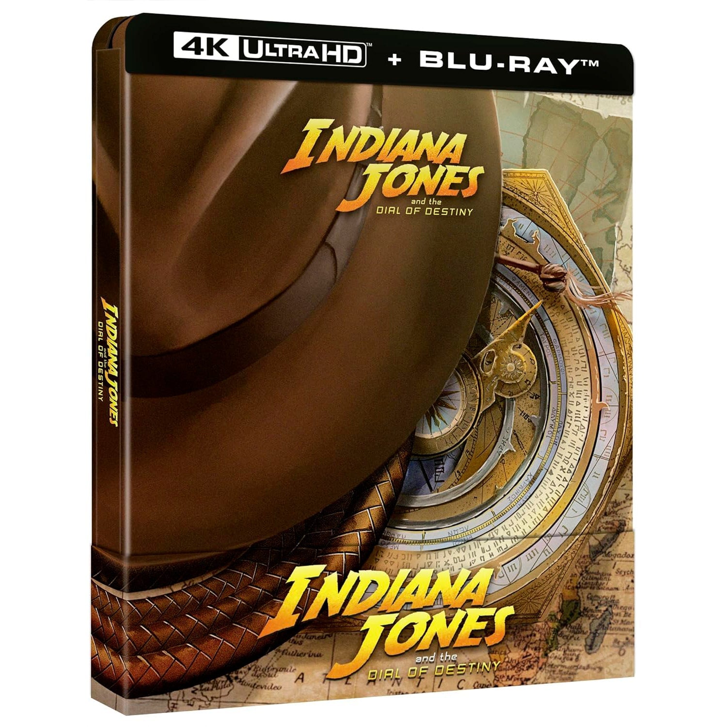 Indiana Jones and the Dial of Destiny (2023) (4K UHD + Blu-ray) Steelbook –  Bluraymania