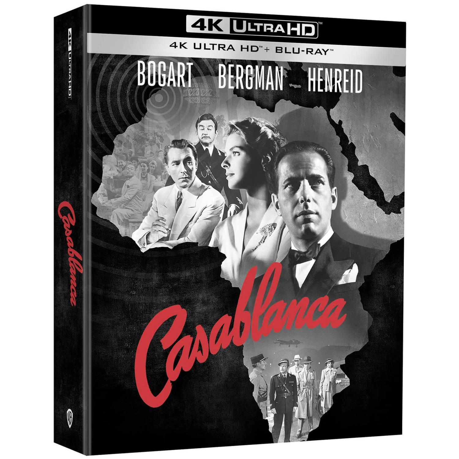 Касабланка (1942) (англ. язык) (4K UHD + 2 Blu-ray) Collector's Edition Steelbook