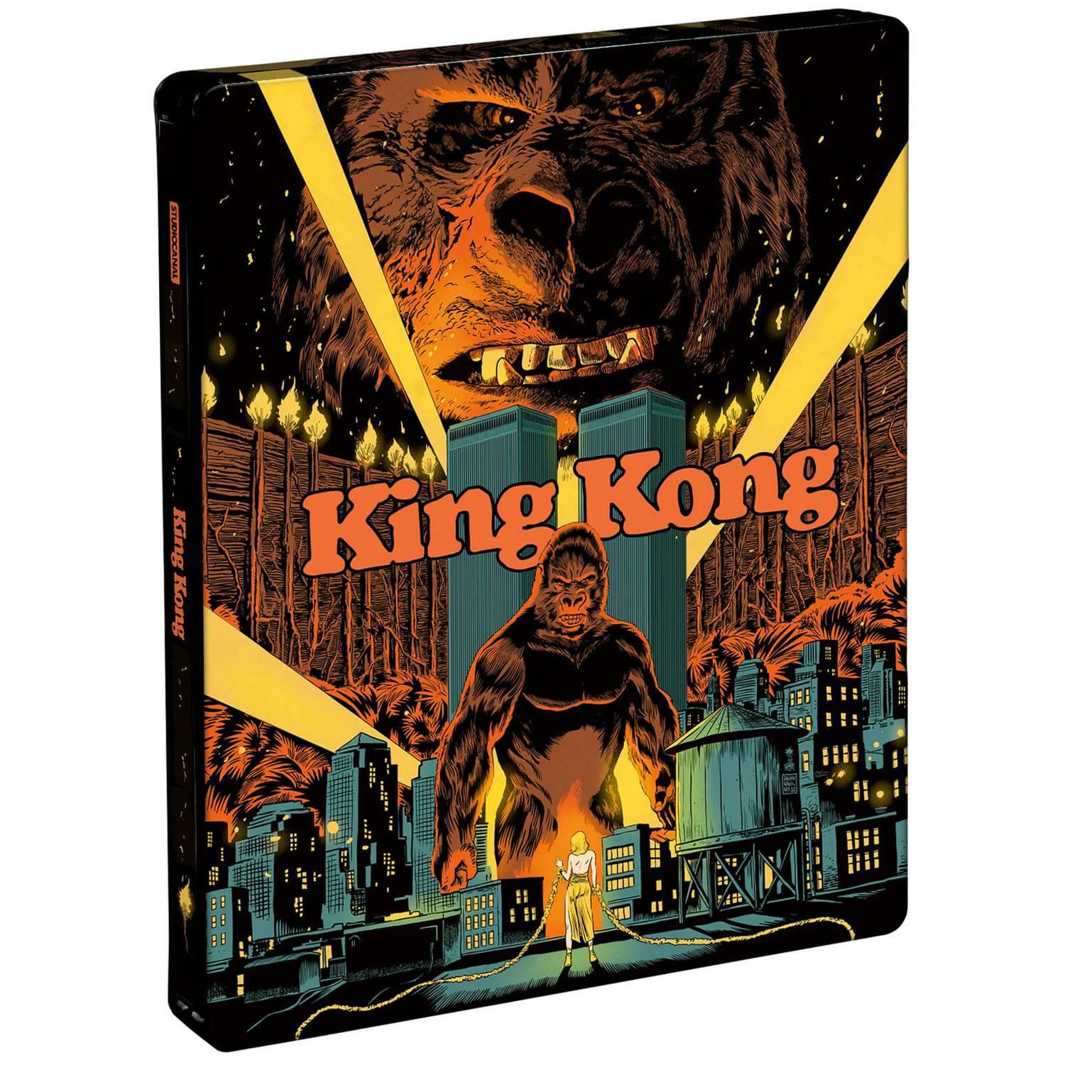 Кинг-Конг (1976) (англ. язык) (4K UHD + Blu-ray) Steelbook (King Kong)