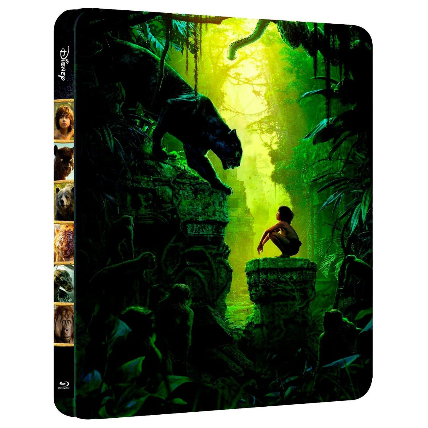 Книга джунглей (2016) 3D + 2D Steelbook (2 Blu-ray)
