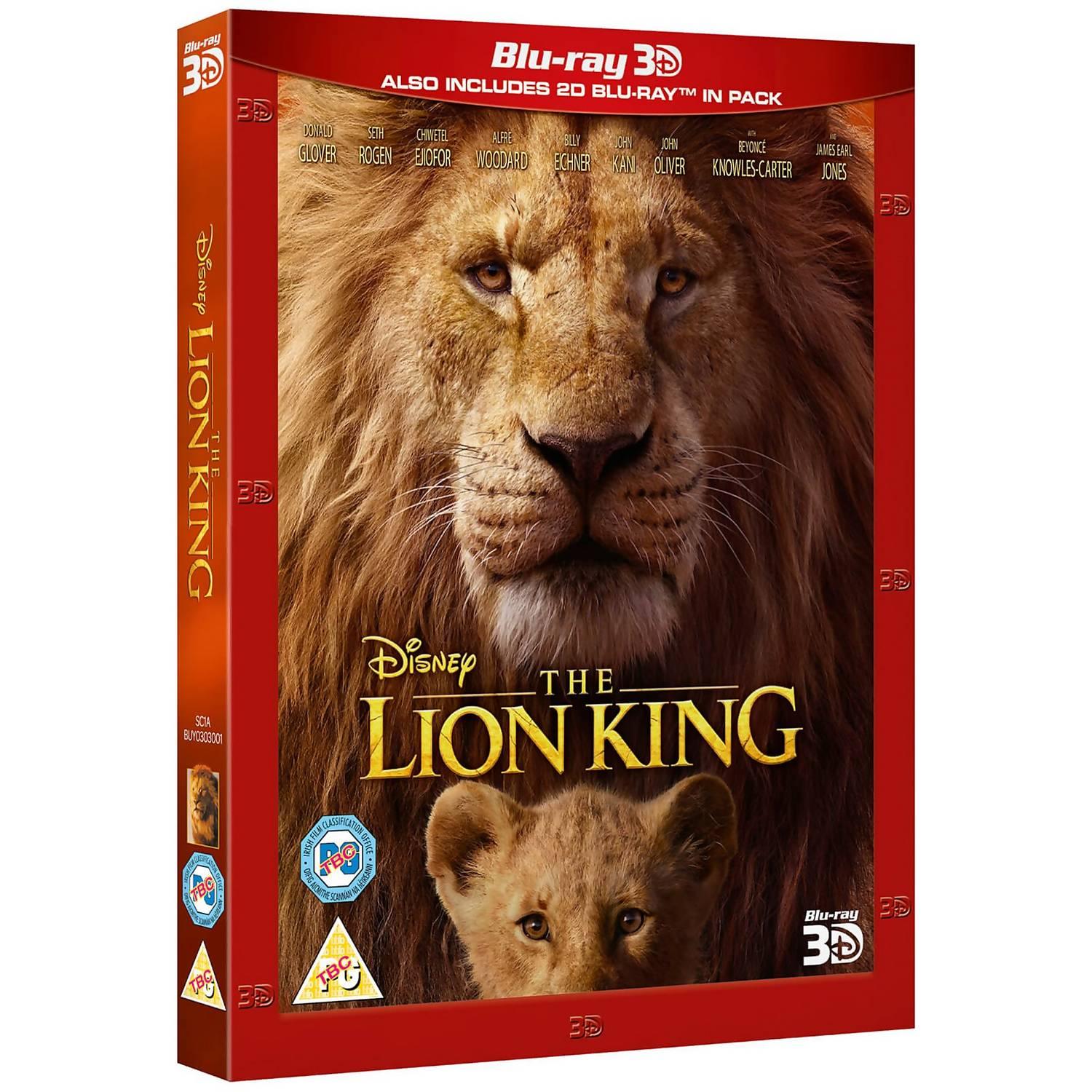Король Лев (2019) (англ. язык) 3D + 2D (Blu-ray)