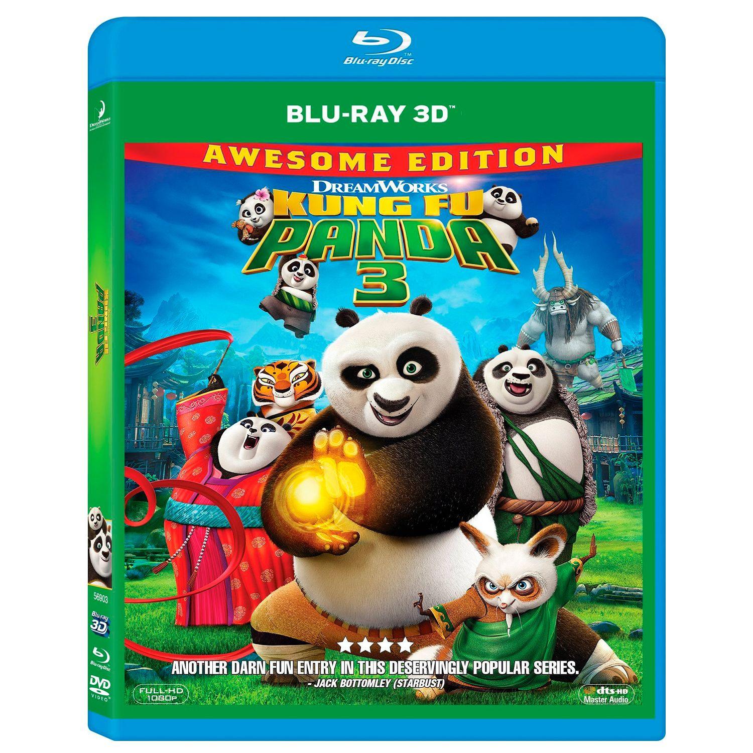 Кунг-фу Панда 3 3D + 2D (2 Blu-ray) (Kung Fu Panda 3)