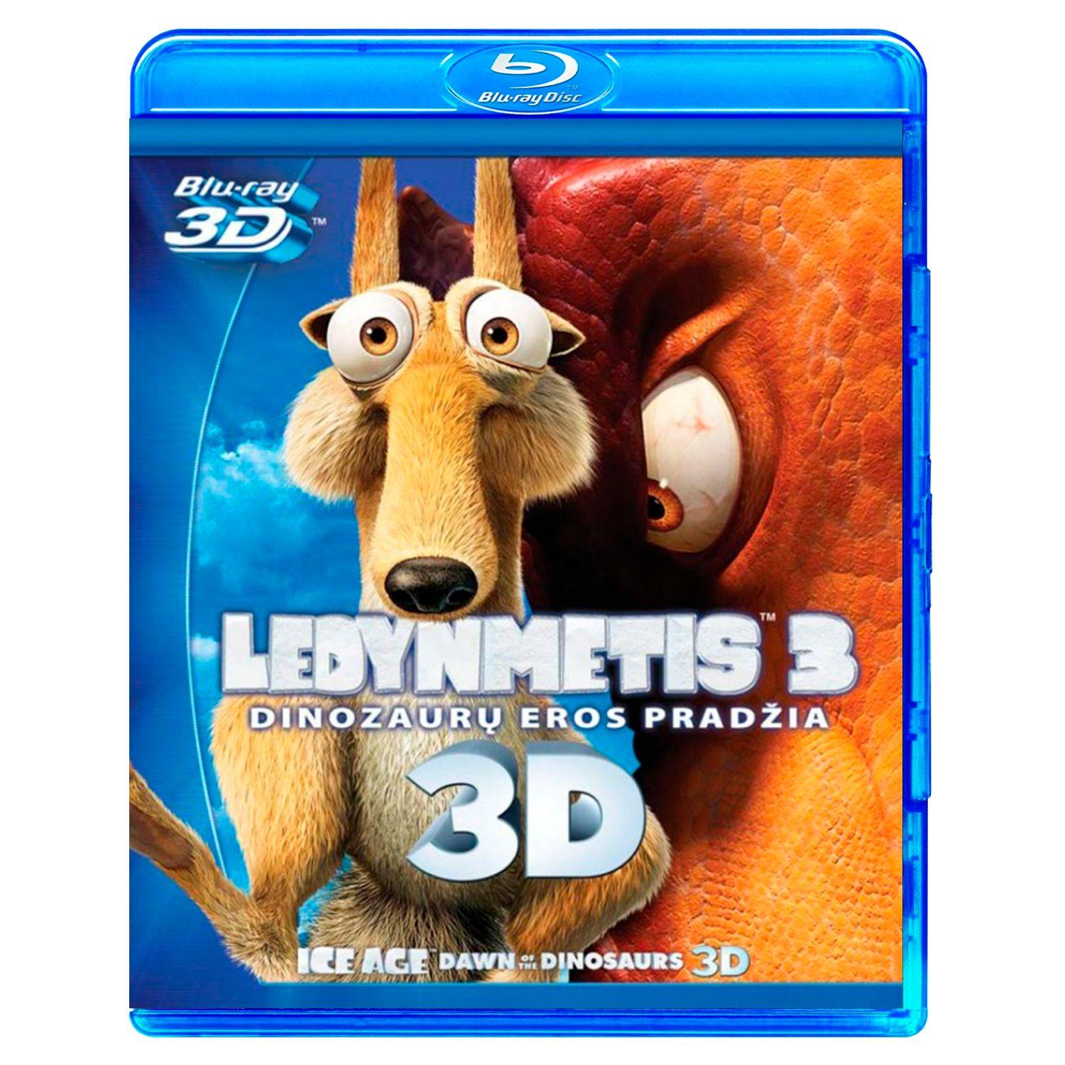 Ice Age 3: Dawn Of The Dinosaurs (3D Blu-ray + Blu-ray + Standard DVD)  (Widescreen) 