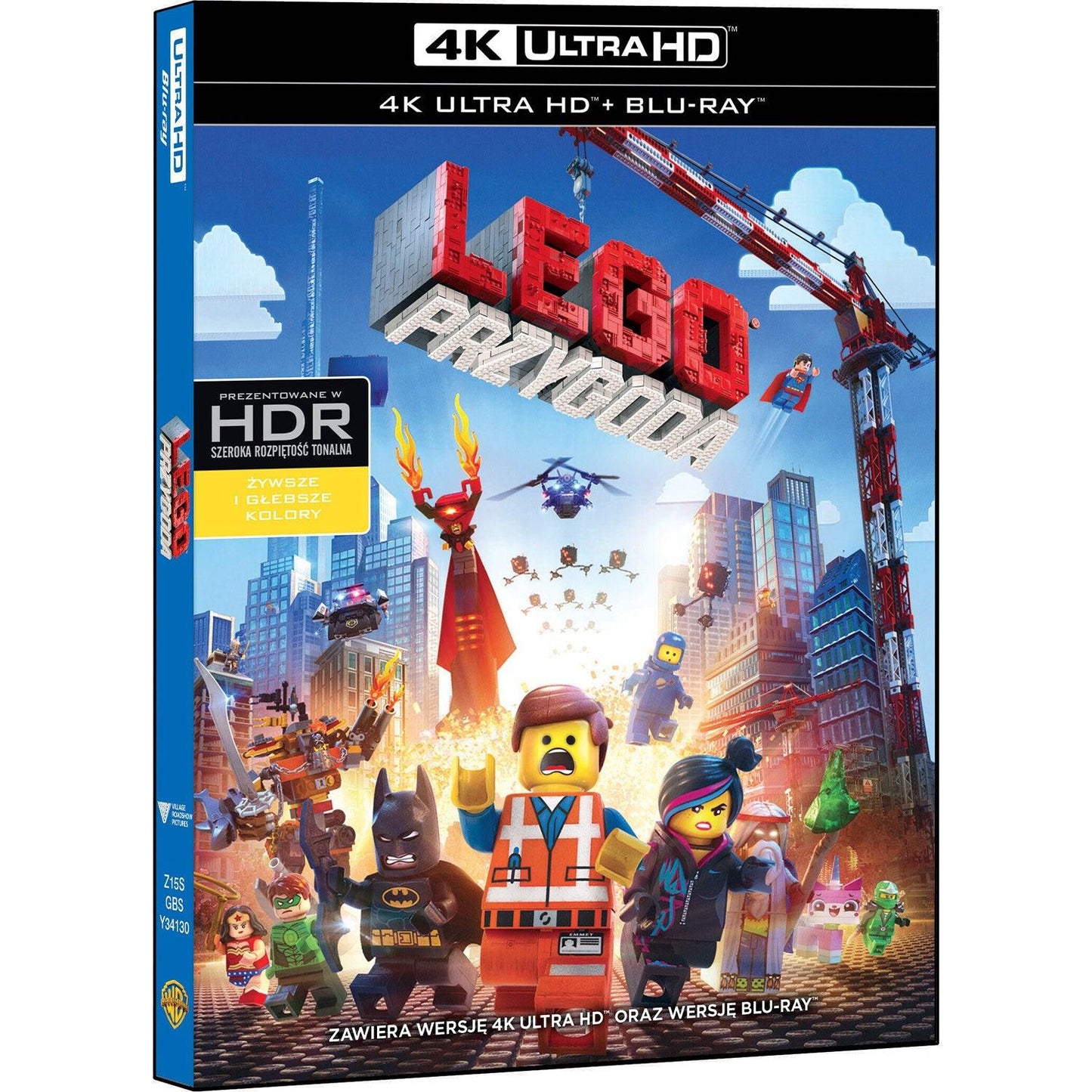 Лего Фильм (4K UHD + Blu-ray)