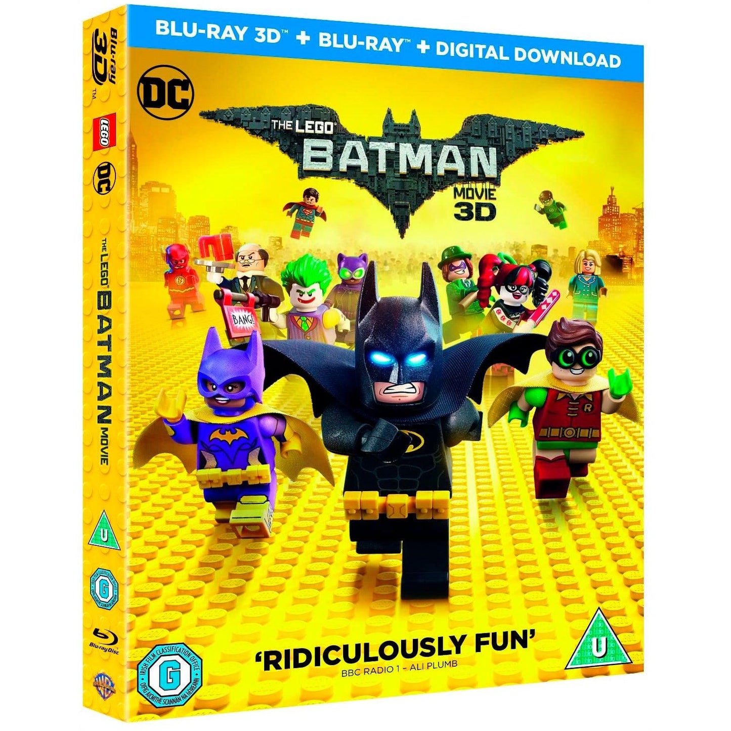 Лего Фильм: Бэтмен 3D (Blu-ray)